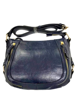 Fashion Saddle Crossbody Bag DL2768 NAVY